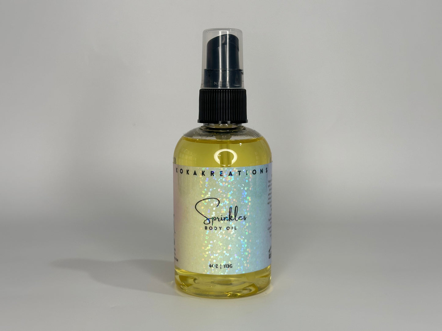 SPRINKLES body oil