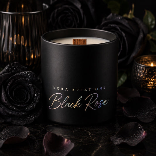 BLACK ROSE candle