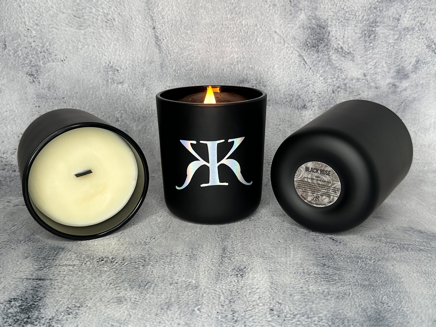 BLACK ROSE candle